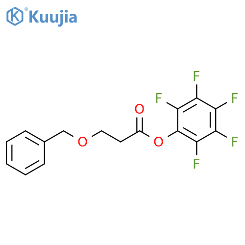 perfluorophenyl 3-(benzyloxy)propanoate structure