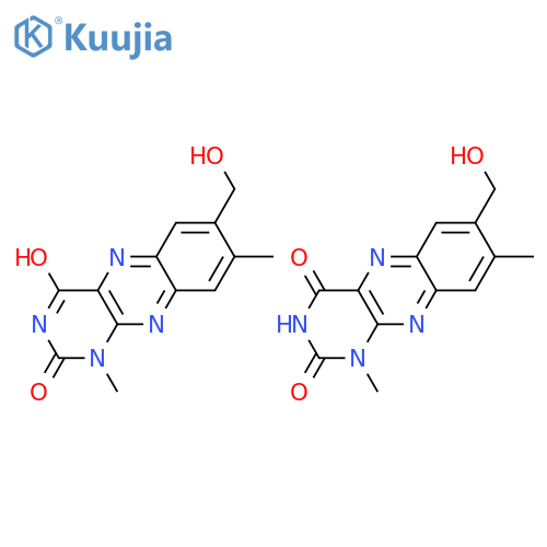 Lumichrome; 11-Hydroxy, N1-Me structure