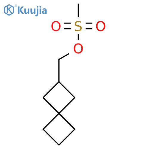 {spiro3.3heptan-2-yl}methyl methanesulfonate structure