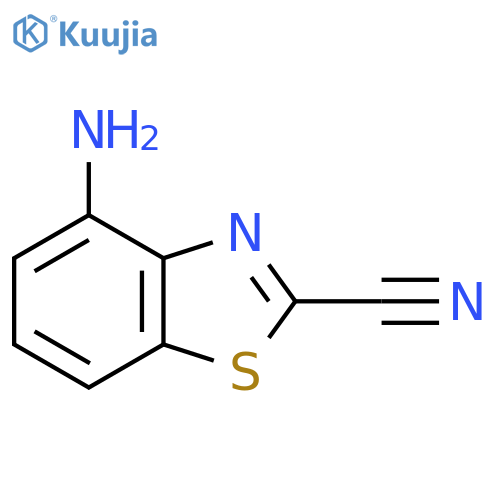 4-Aminobenzo[d]thiazole-2-carbonitrile structure