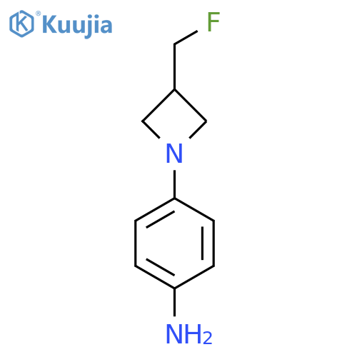 4-(3-(Fluoromethyl)azetidin-1-yl)aniline structure