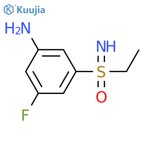 (3-amino-5-fluorophenyl)(ethyl)imino-lambda6-sulfanone structure