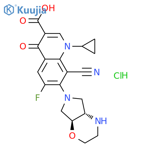 Finafloxacin Hydrochloride structure