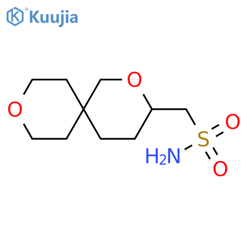 {2,9-dioxaspiro[5.5]undecan-3-yl}methanesulfonamide structure
