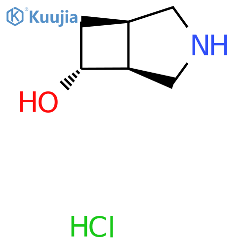 rac-(1R,5S,6R)-3-Azabicyclo[3.2.0]heptan-6-ol hydrochloride structure