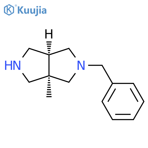 rac-(3aR,6aS)-2-benzyl-3a-methyl-octahydropyrrolo[3,4-c]pyrrole structure