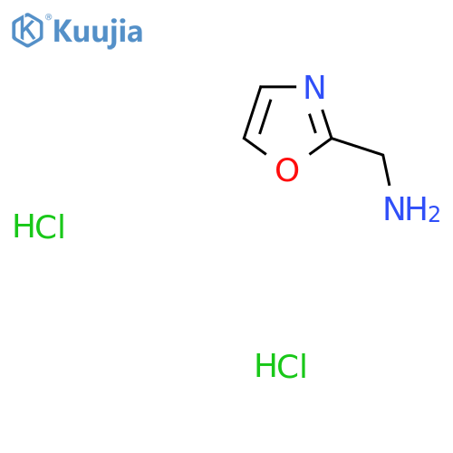 1-(1,3-Oxazol-2-yl)methanamine dihydrochloride structure