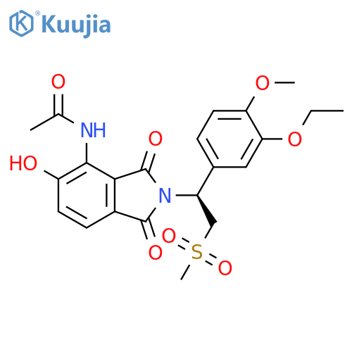 5-Hydroxy Apremilast structure
