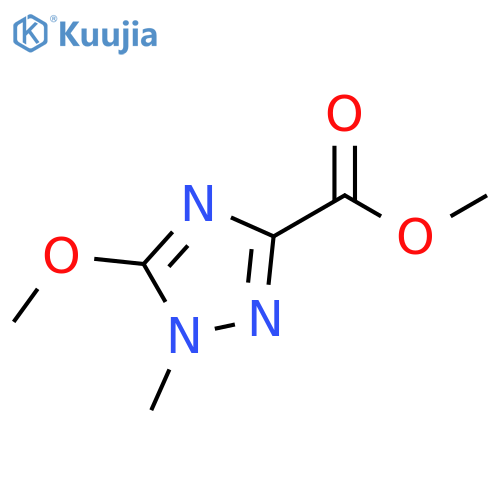 methyl 5-methoxy-1-methyl-1H-1,2,4-triazole-3-carboxylate structure