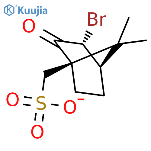 ((1S,3S,4S)-3-Bromo-7,7-dimethyl-2-oxobicyclo2.2.1heptan-1-yl)methanesulfonic Acid Hydrate structure