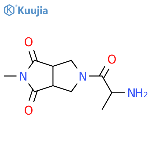 5-Alanyl-2-methyltetrahydropyrrolo[3,4-c]pyrrole-1,3(2H,3aH)-dione structure
