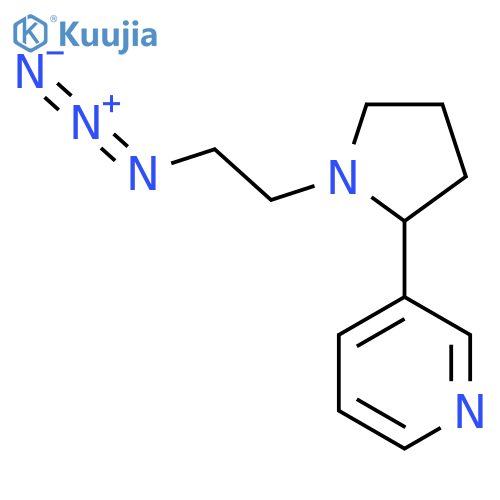3-(1-(2-Azidoethyl)pyrrolidin-2-yl)pyridine structure
