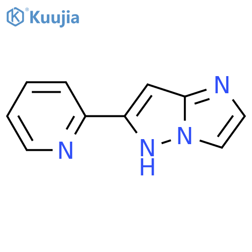 6-(Pyridin-2-yl)-1H-imidazo[1,2-b]pyrazole structure
