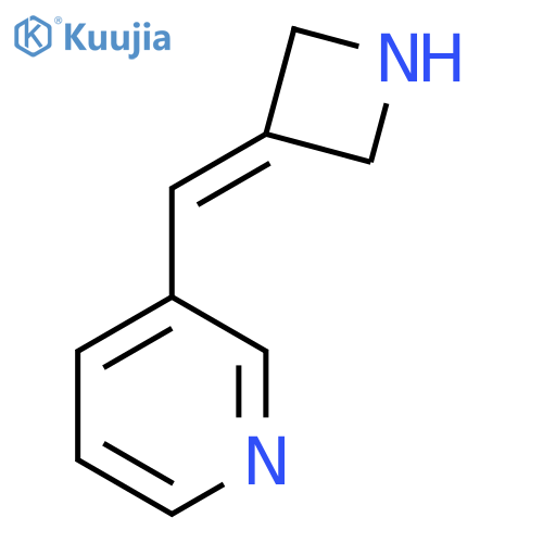 3-[(Azetidin-3-ylidene)methyl]pyridine structure