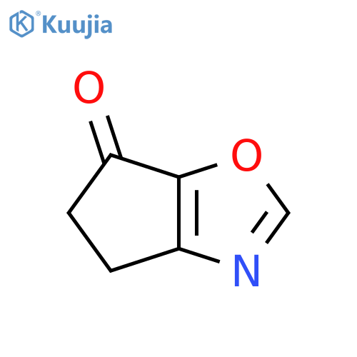 4,5-Dihydro-6H-cyclopenta[d]oxazol-6-one structure