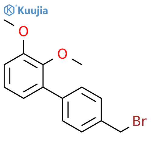 1,1'-Biphenyl, 4'-(bromomethyl)-2,3-dimethoxy- structure