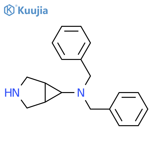 N,N-Dibenzyl-3-azabicyclo[3.1.0]hexan-6-amine hydrochloride structure