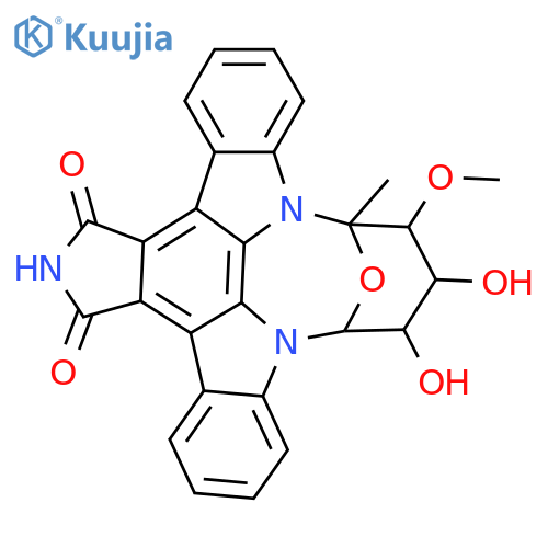 Staurosporine; 7-Oxo, 4'α,5'α-dihydroxy, 4'-de(methylamino) structure