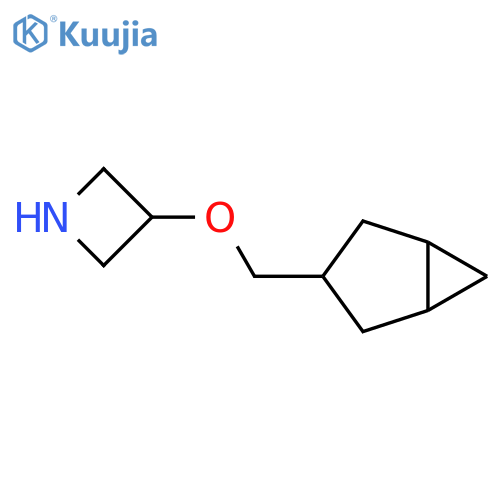 3-({bicyclo3.1.0hexan-3-yl}methoxy)azetidine structure