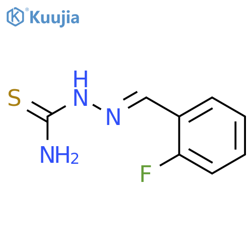 2-Fluorobenzaldehyde Thiosemicarbazone structure