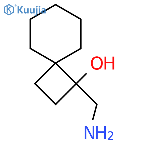 1-(Aminomethyl)spiro[3.5]nonan-1-ol structure
