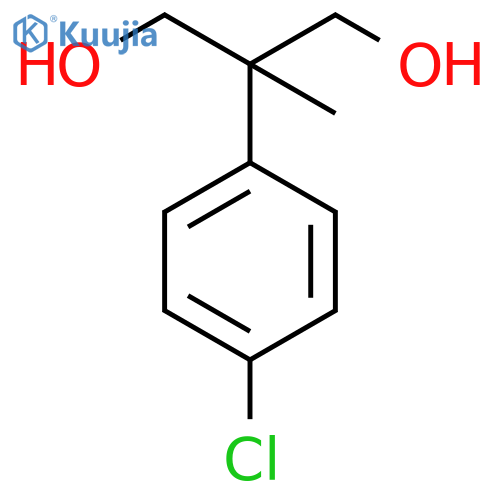 2-(4-Chlorophenyl)-2-methylpropane-1,3-diol structure