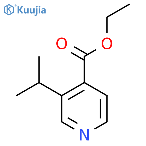 Ethyl 3-isopropylisonicotinate structure