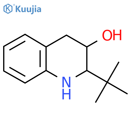 2-Tert-butyl-1,2,3,4-tetrahydroquinolin-3-ol structure