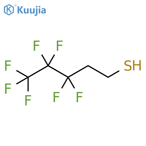 1-Pentanethiol, 3,3,4,4,5,5,5-heptafluoro- structure