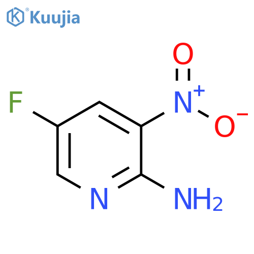 5-fluoro-3-nitro-pyridin-2-amine structure