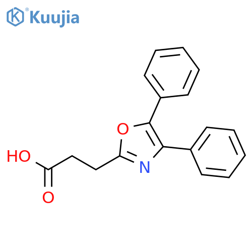 Oxaprozin structure