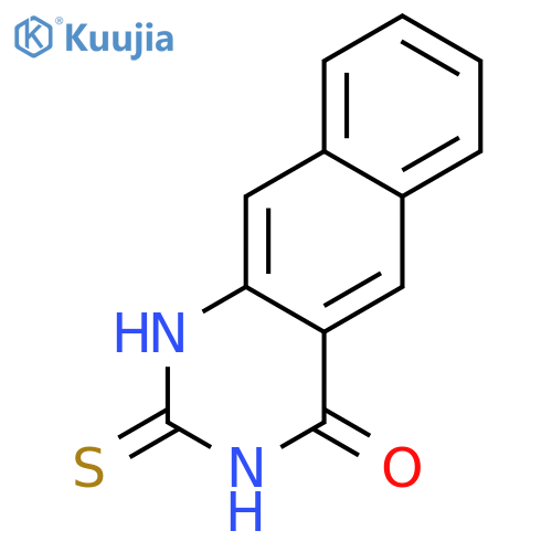 2-mercaptobenzo[g]quinazolin-4(3H)-one structure