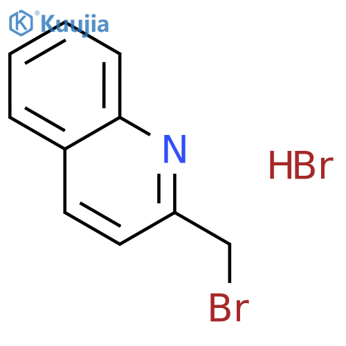 2-(Bromomethyl)quinoline hydrobromide structure