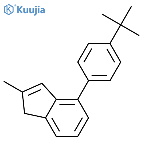 2-Methyl-4-(4-tert-butylphenyl)-1H-indene structure