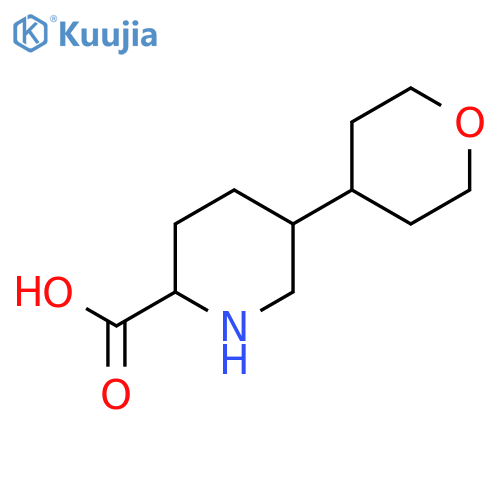5-(Oxan-4-yl)piperidine-2-carboxylic acid structure