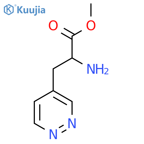 4-Pyridazinepropanoic acid, α-amino-, methyl ester structure