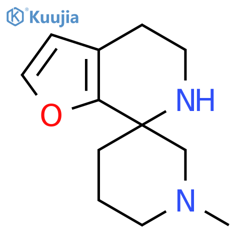 1'-methyl-5,6-dihydro-4H-spirofuro2,3-cpyridine-7,3'-piperidine structure