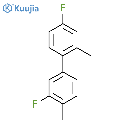 2-Fluoro-4-(4-fluoro-2-methylphenyl)-1-methylbenzene structure