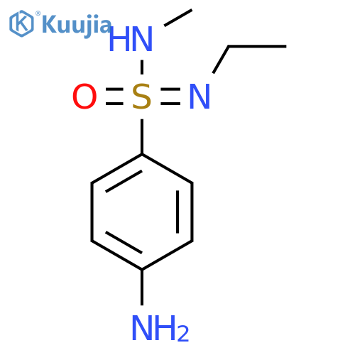 4-[N-ethyl-S-(methylamino)sulfonimidoyl]aniline structure