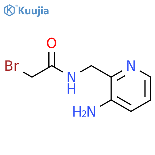 Acetamide, N-[(3-amino-2-pyridinyl)methyl]-2-bromo- structure