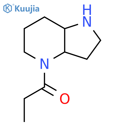 1-Propanone, 1-(octahydro-4H-pyrrolo[3,2-b]pyridin-4-yl)- structure