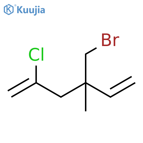 1,5-Hexadiene, 4-(bromomethyl)-2-chloro-4-methyl- structure