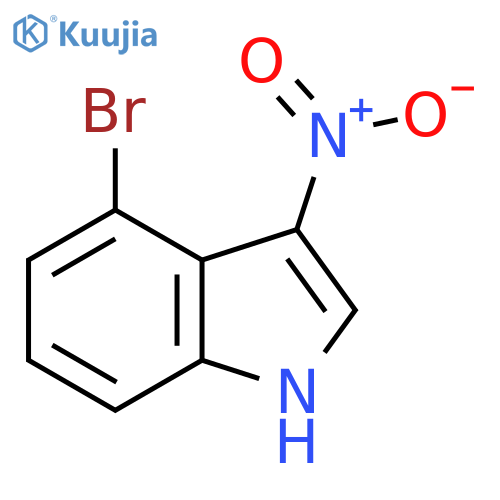 4-bromo-3-nitro-1H-indole structure