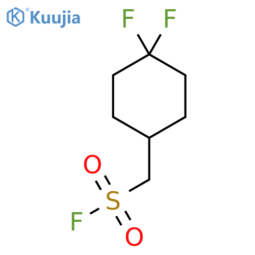 (4,4-Difluorocyclohexyl)methanesulfonyl fluoride structure