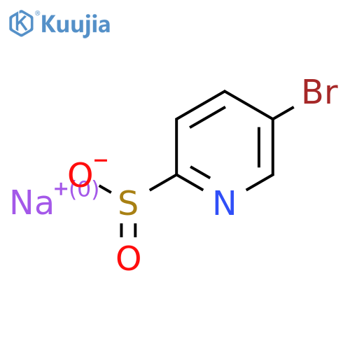 Sodium 5-bromopyridine-2-sulfinate structure