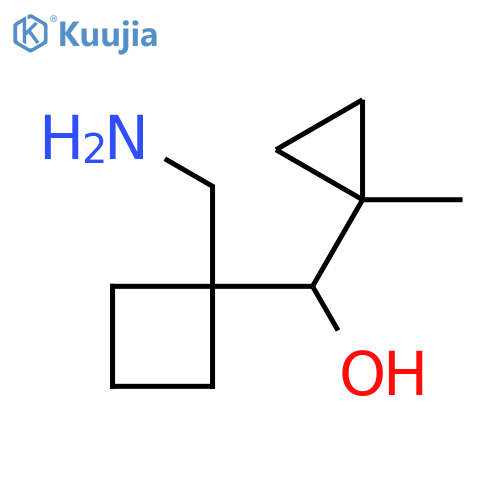 Cyclobutanemethanol, 1-(aminomethyl)-α-(1-methylcyclopropyl)- structure