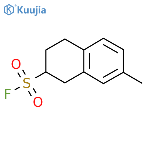 7-Methyl-1,2,3,4-tetrahydronaphthalene-2-sulfonyl fluoride structure