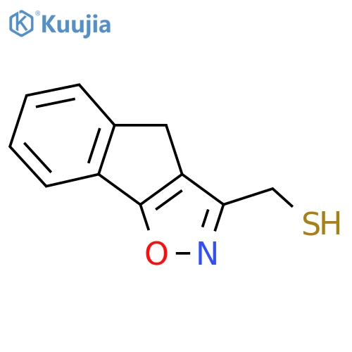 {4H-indeno2,1-d1,2oxazol-3-yl}methanethiol structure