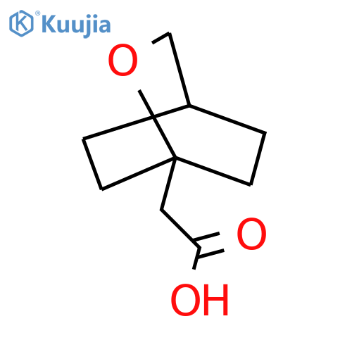 2-{2-oxabicyclo2.2.2octan-1-yl}acetic acid structure