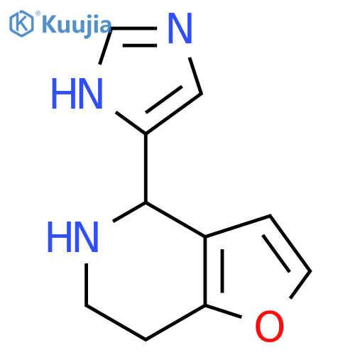 5-{4H,5H,6H,7H-furo3,2-cpyridin-4-yl}-1H-imidazole structure